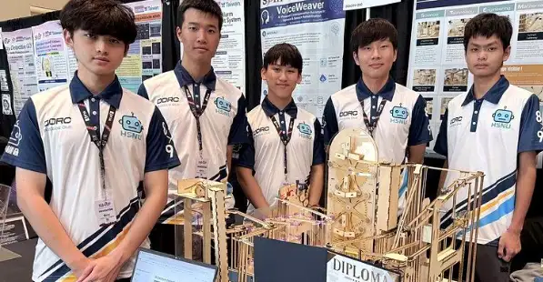 NTNU High School Students Win Gold at Silicon Valley Invention Exhibition, Also Receive People's Choice Award