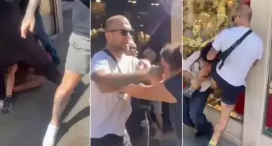 威尼斯网红街头打人，议员和活动人士受伤，警方介入