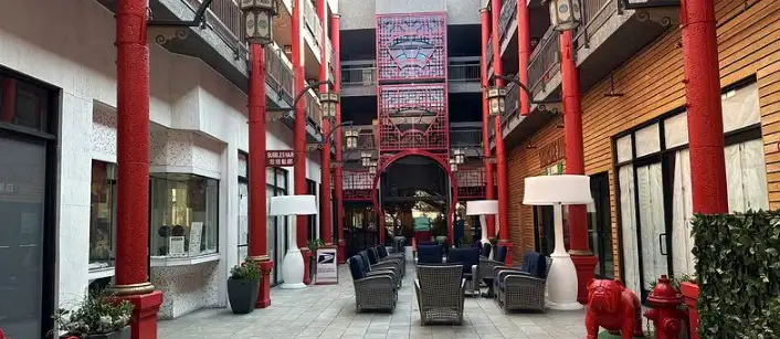 Chinatown in Los Angeles receives corporate subsidies to strengthen cleaning, safety patrols, and cultural activities